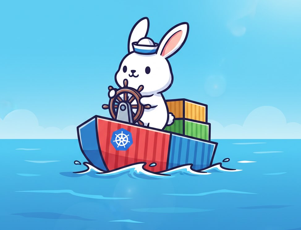 Rabbit driving the K8s boat